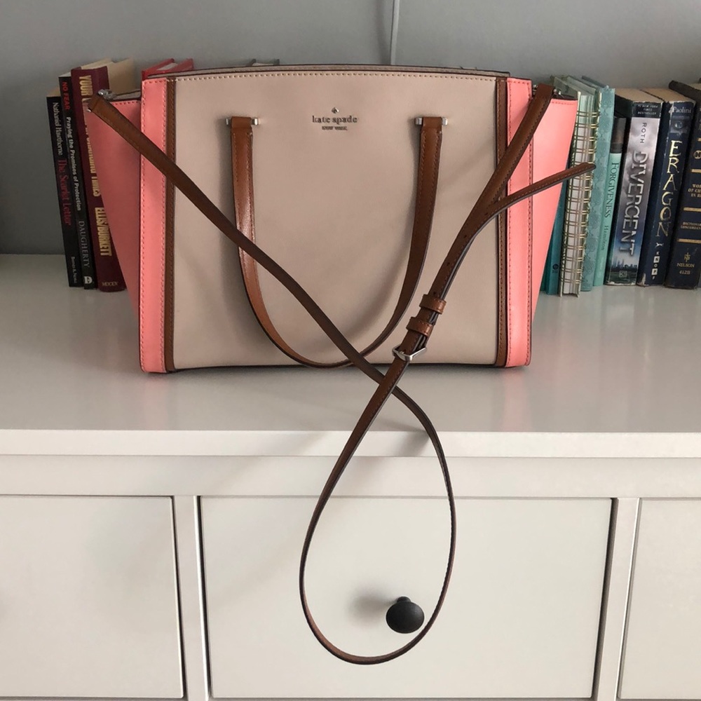 Large Kate Spade purse and cross body